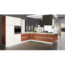 L Shape Acrylic Kitchen Cabinets for Project